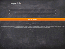 Tablet Screenshot of kingcards.de
